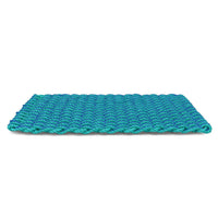 Thumbnail for Lobster Rope Doormats, Outdoor Door Mats, Wicked Good Door Mats Made in Maine, Light Blue and Teal