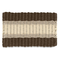 Thumbnail for Lobster Rope Doormats, Outdoor Door Mats, Wicked Good Door Mats Made in Maine, Mocha, Dark Tan, Light Tan