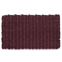 Thumbnail for Lobster Rope Doormats, Outdoor Door Mats, Wicked Good Door Mats Made in Maine, Solid Cranberry