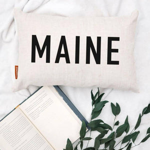 Maine Throw Pillow