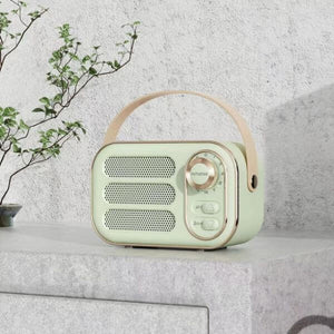 Mint Retro Wireless Speaker, 4" x 3"