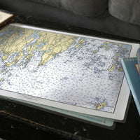 Thumbnail for Nautical Chart Placemats, Locations in Maine