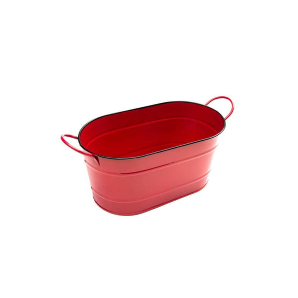 Nantucket Red Seafood Serving Tub, 11" X 5.25" X 4"