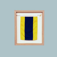 Thumbnail for Framed Nautical Flags, A-Z New England Trading Co Decor D