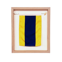 Thumbnail for Framed Nautical Flags, A-Z New England Trading Co Decor D