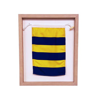 Thumbnail for Framed Nautical Flags, A-Z New England Trading Co Decor G
