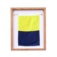 Thumbnail for Framed Nautical Flags, A-Z New England Trading Co Decor K