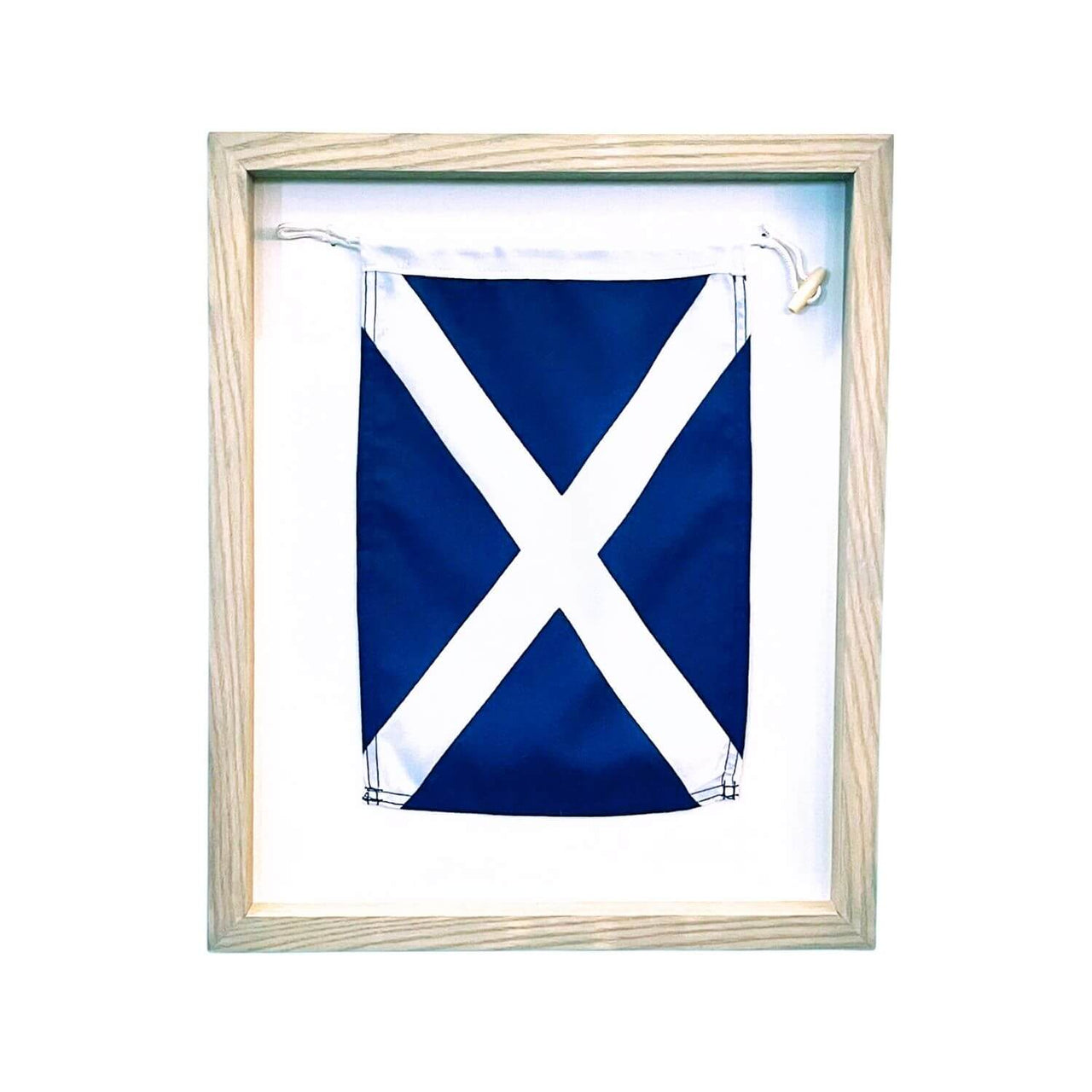 Framed Nautical Flags, A-Z New England Trading Co Decor M