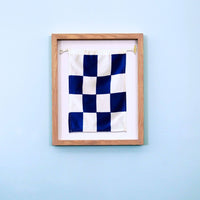 Thumbnail for Framed Nautical Flags, A-Z New England Trading Co Decor N