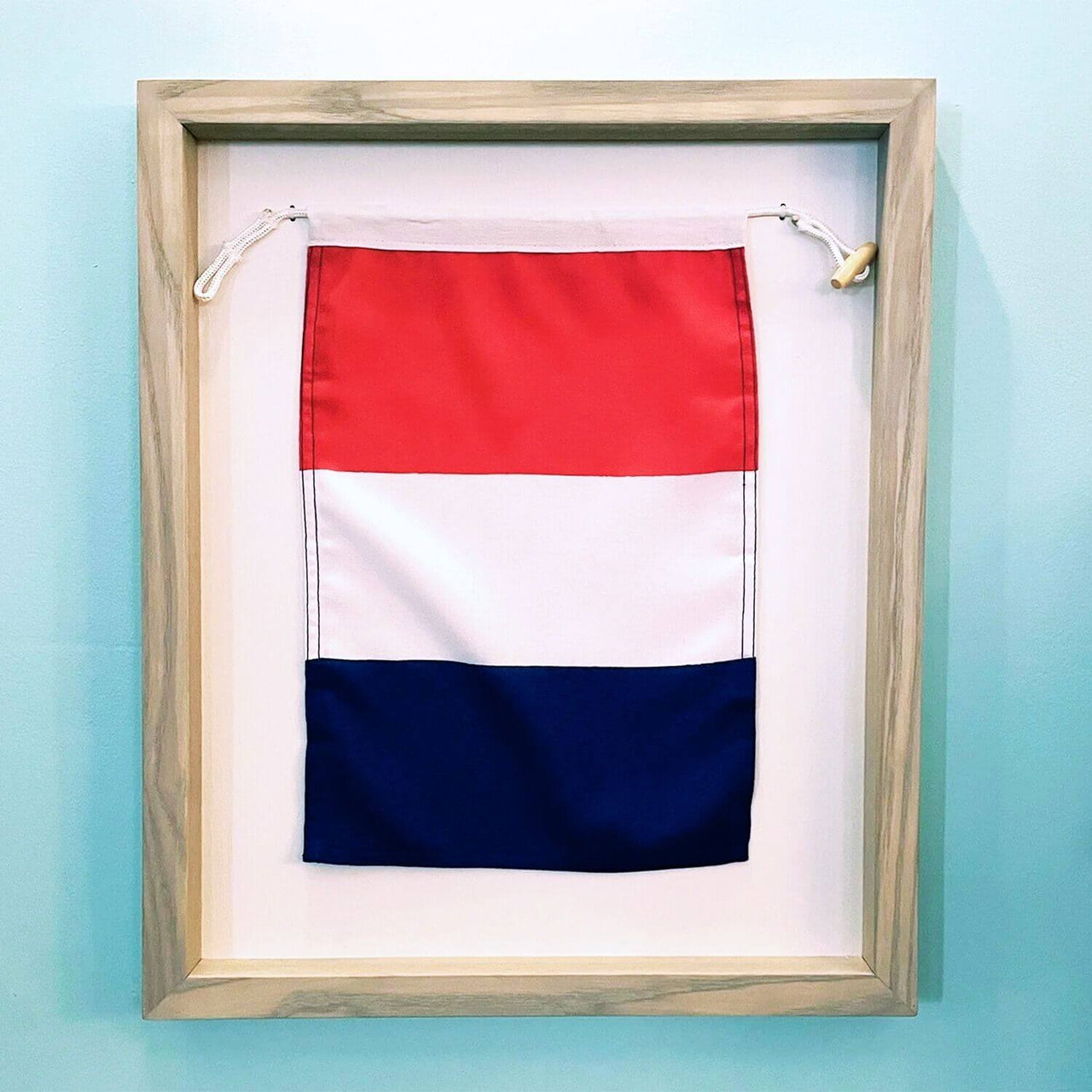 Framed Nautical Flags, A-Z New England Trading Co Decor T