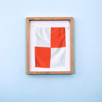 Thumbnail for Framed Nautical Flags, A-Z New England Trading Co Decor U