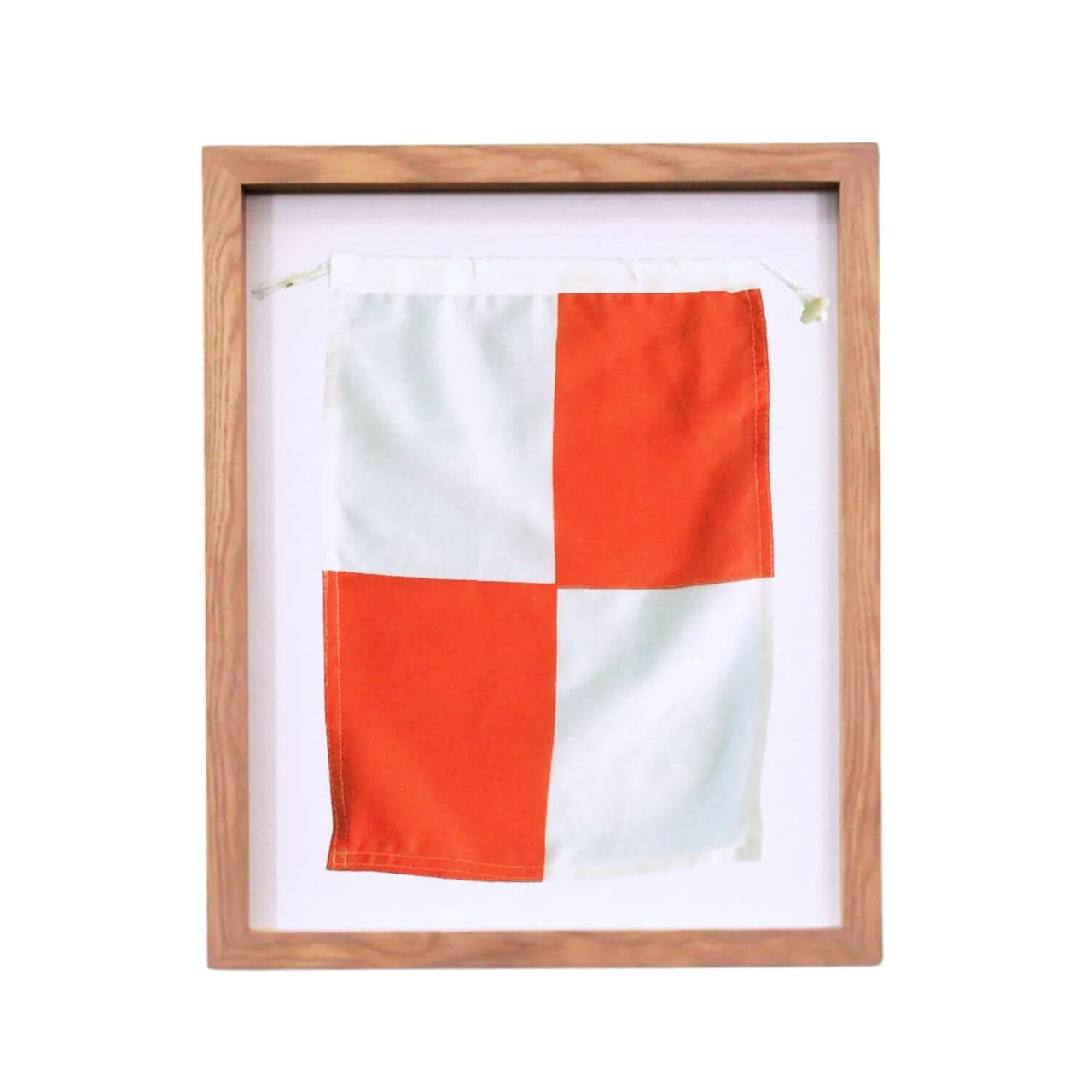 Framed Nautical Flags, A-Z New England Trading Co Decor U