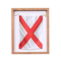 Thumbnail for Framed Nautical Flags, A-Z New England Trading Co Decor V