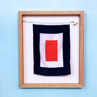 Thumbnail for Framed Nautical Flags, A-Z New England Trading Co Decor W