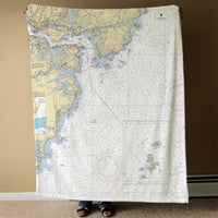 Thumbnail for Nautical Chart Blanket, Locations in New Hampshire