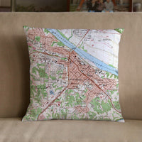 Thumbnail for Nautical Chart Pillow, Locations in Missouri