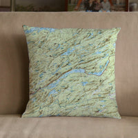 Thumbnail for Nautical Chart Pillow, Locations in New York