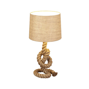 Nautical Rope Table Lamp, 28"