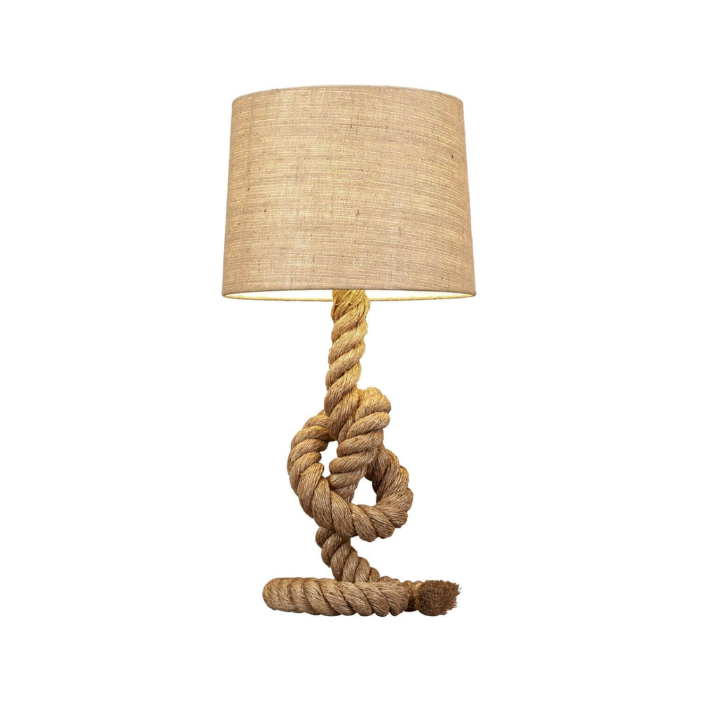 Nautical Rope Table Lamp, 28"