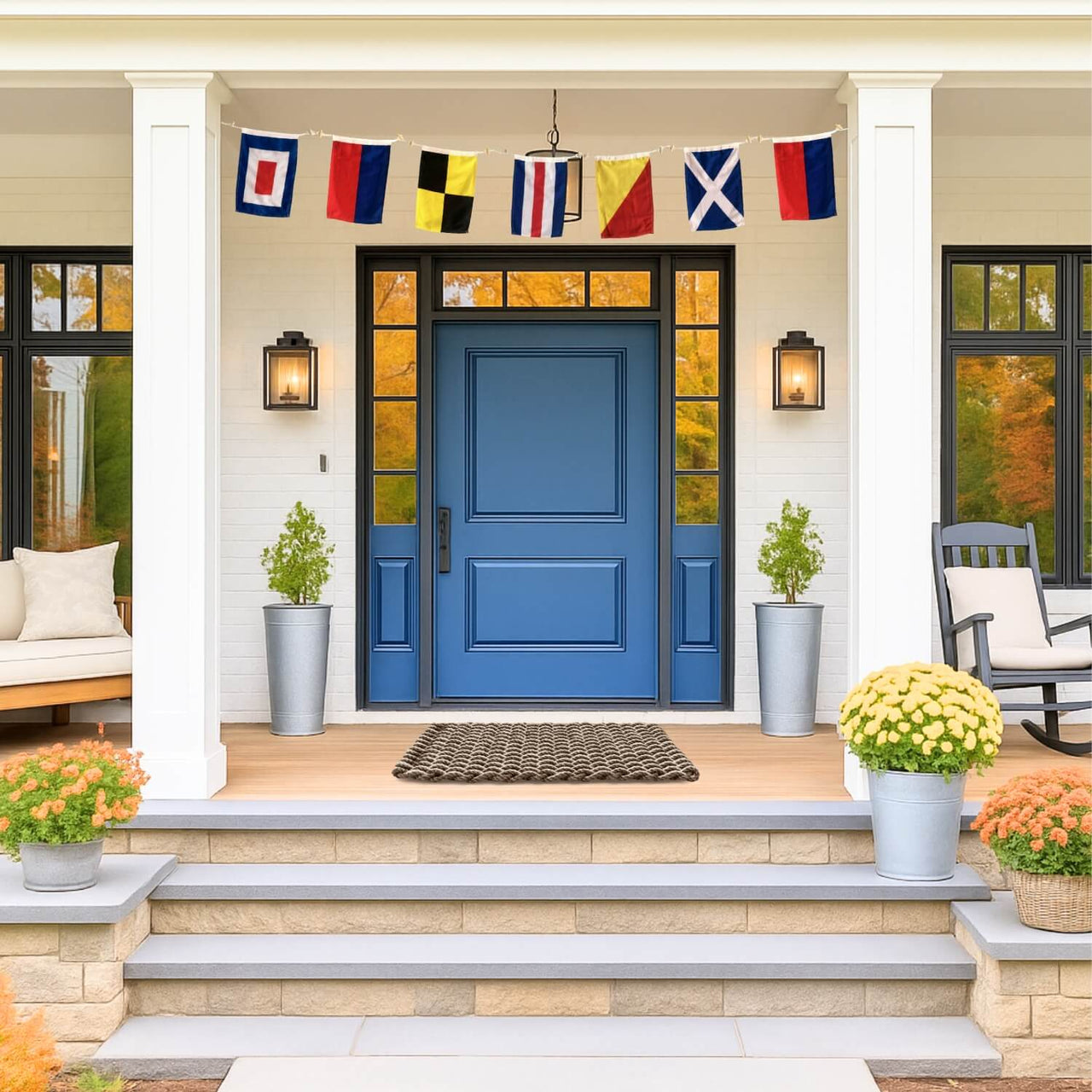 Nautical Alphabet Flag, A-Z, Indoor/Outdoor Nautical Flags