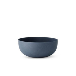 Navy Blue Matte Metal Bowls