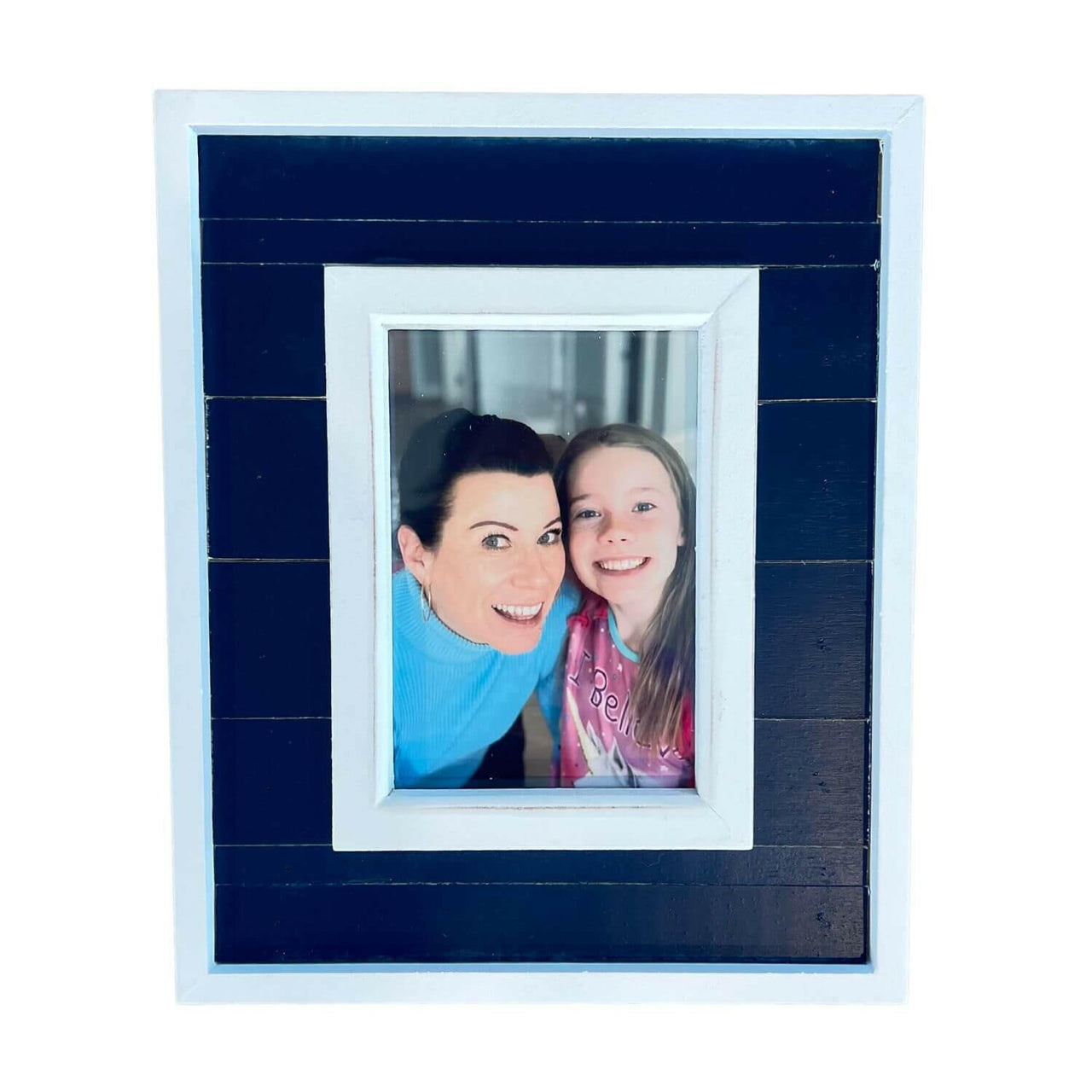 Coastal Style Shutter Frames, Navy