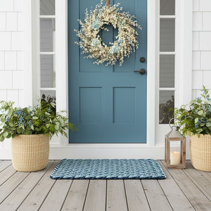 Wicked Good Lobster Rope Doormats, All-Weather Outdoor Mats Made in Maine