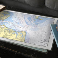 Thumbnail for Nautical Chart Placemats, Locations in Virginia