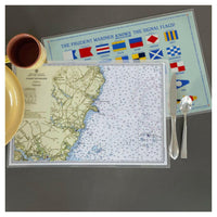 Thumbnail for Nautical Chart Placemats, Locations in Maine