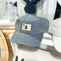 Thumbnail for Original Maine Flag Hat, Washed Navy