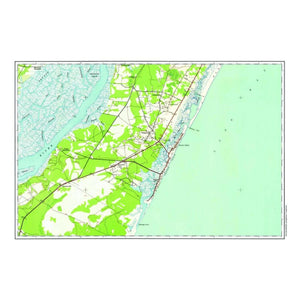 Nautical Chart Placemats, Locations in South Carolina