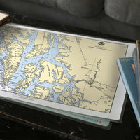 Thumbnail for Nautical Chart Placemats, Locations in Alaska