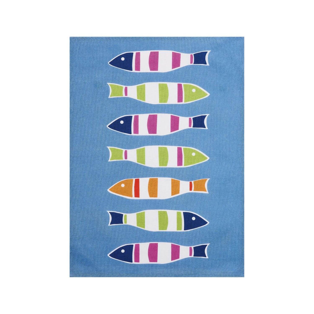 Picket Fish Kitchen Towel – Kate Nelligan Coastal Collection