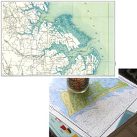 Thumbnail for Nautical Chart Placemats, Locations in Virginia