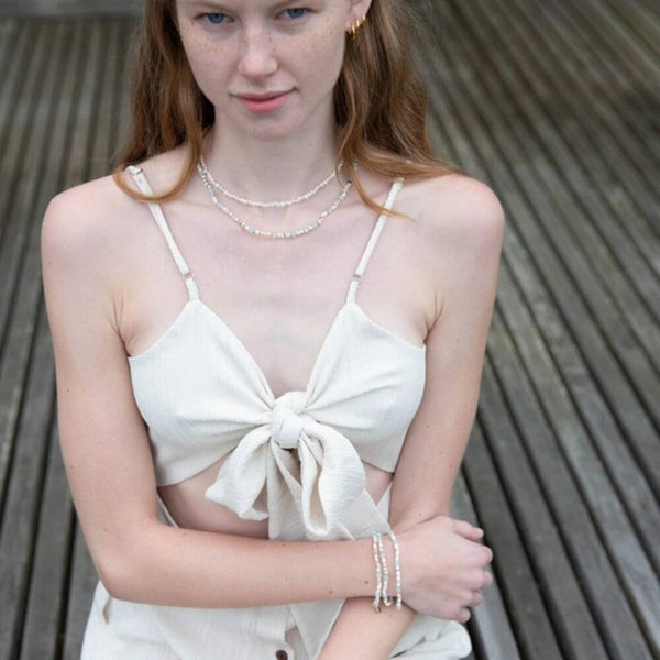 Puka Shell Surf Point Choker