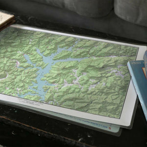 Nautical Chart Placemats, Locations in Georgia