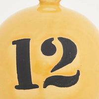 Thumbnail for Round Ceramic Buoy Decor, Yellow