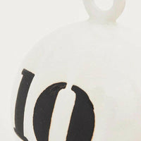 Thumbnail for Round Ceramic Buoy Decor, White