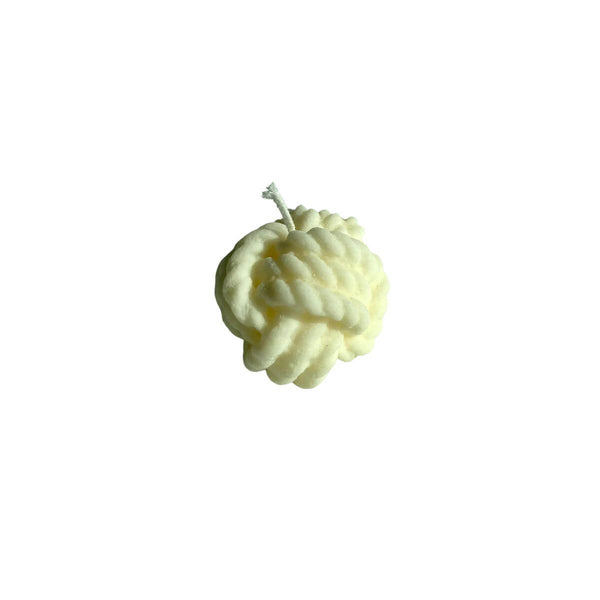 Sailor’s Knot Candle, White, 100% Soy Candle