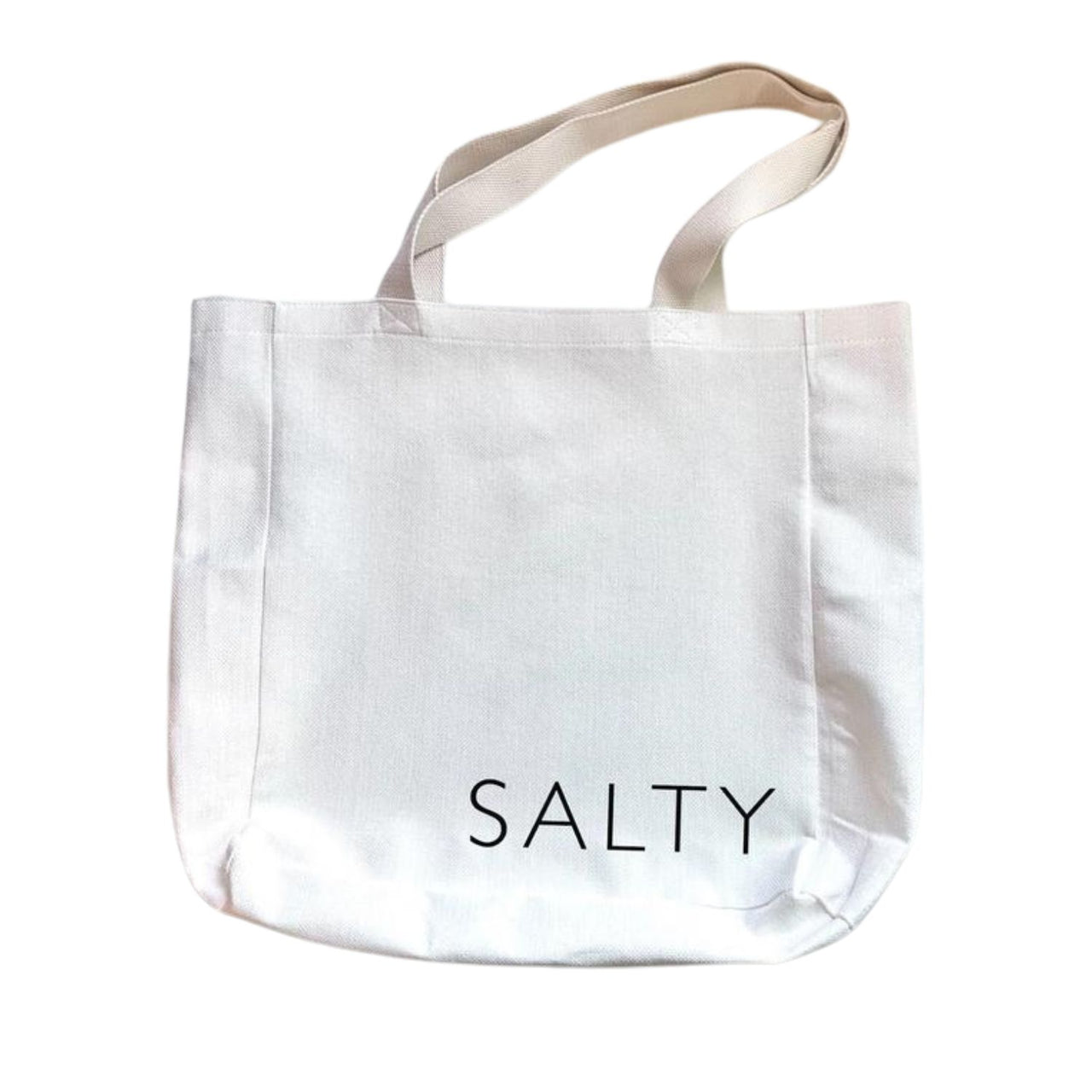 Salty Canvas Tote Bag, 15 x 15