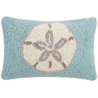 Thumbnail for Coastal Throws & Pillows, Sand Dollar Accent Pillow, Hook Throw Pillow, 12