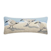 Thumbnail for Sandpipers Hook Pillow, 8 x 20