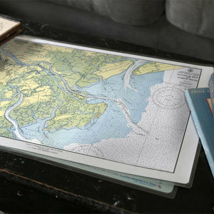Nautical Chart Placemats, Locations in Georgia