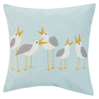 Thumbnail for Seagulls Printed Indoor/Outdoor Throw Pillow, 20