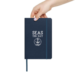Nautical Journal, Seas The Day, Hardcover 5.5" x 8.5"  New England Trading Co   