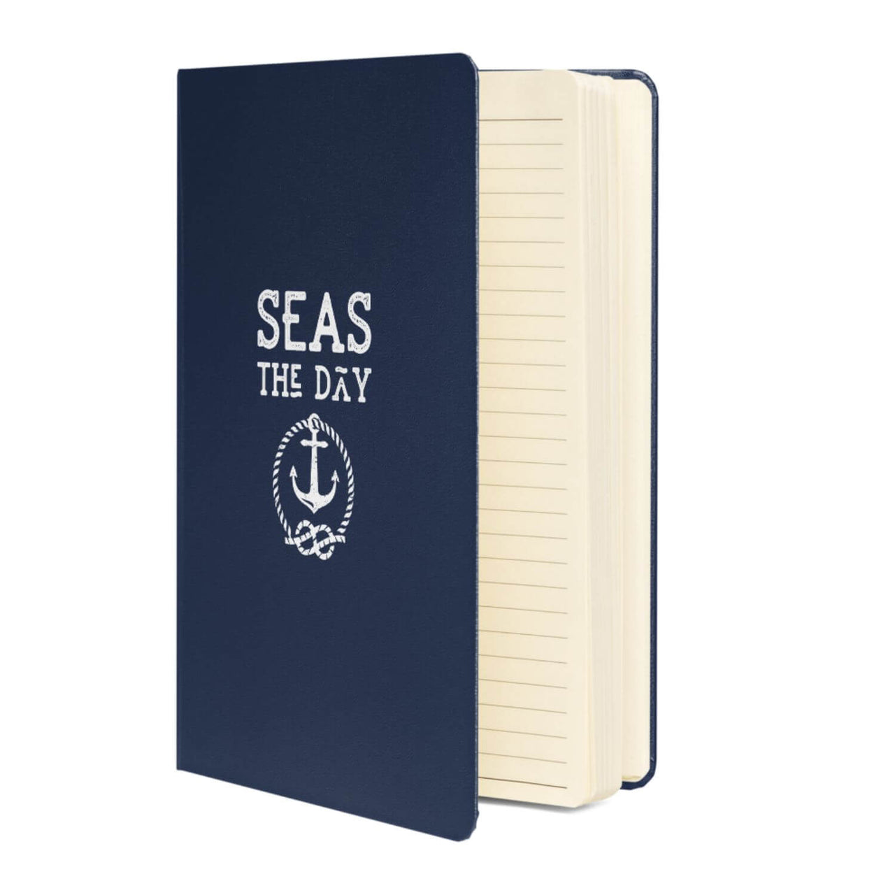 Nautical Journal, Seas The Day, Hardcover 5.5" x 8.5"  New England Trading Co   