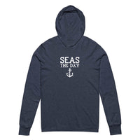 Thumbnail for Seas the Day Hooded Long Sleeve Tee, Unisex