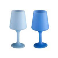 Thumbnail for Silicone Long Stem Wine Glasses, Set of 2