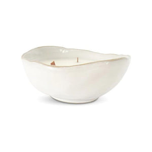 6" Porcelain 4-Wick Candle, Sea Salt & Orchid