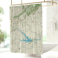 Thumbnail for Nautical Chart Shower Curtains, Virginia Coastal Maps
